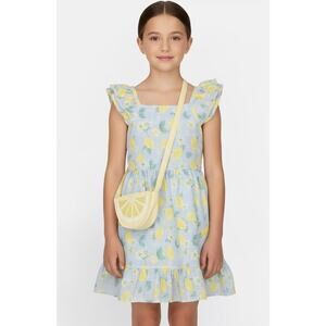 Draper James Cotton Lemon Sun Dress